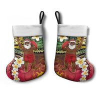 Vanuatu Christmas Stocking Ni-Van Santa Retro Style - Polynesian Pride