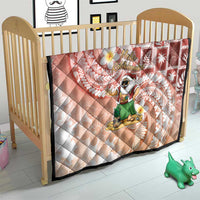 Hawaii Mele Kalikimaka Quilt Hula Santa Retro Style Red - Polynesian Pride