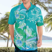 Polynesia Sea Turtle Couple Hawaiian Shirt I Am Turtley In Love With You