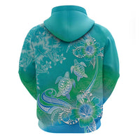 Polynesia Sea Turtle Couple Zip Hoodie I Am Turtley In Love With You