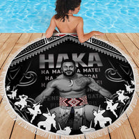 New Zealand Aotearoa Beach Blanket Traditional Kapa Haka