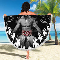 New Zealand Aotearoa Beach Blanket Traditional Kapa Haka