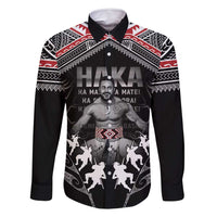 New Zealand Aotearoa Family Matching Off Shoulder Short Dress and Hawaiian Shirt Traditional Kapa Haka