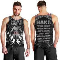 New Zealand Aotearoa Men Tank Top Traditional Kapa Haka