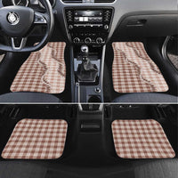 Beige Hawaii Palaka Car Mats Hawaiian Pikake Lei