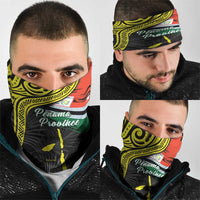 Vanuatu Penama Day Neck Gaiter Grunge Flag Style LT05 - Polynesian Pride