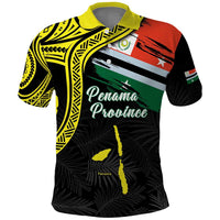 Personalised Vanuatu Penama Day Polo Shirt Grunge Flag Style LT05 Black - Polynesian Pride