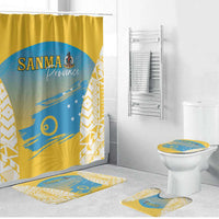 Vanuatu Sanma Day Bathroom Set Special Style - Polynesian Pride