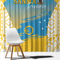 Vanuatu Sanma Day Window Curtain Special Style - Polynesian Pride