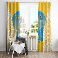 Vanuatu Sanma Day Window Curtain Special Style - Polynesian Pride