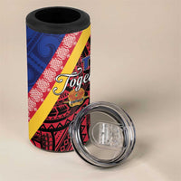 Love Torba PNG Day 4 in 1 Can Cooler Tumbler Together We Grow - Polynesian Pride