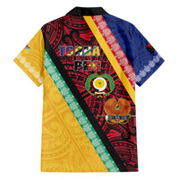 Love Torba PNG Day Family Matching Summer Maxi Dress and Hawaiian Shirt Together We Grow - Polynesian Pride