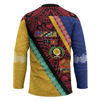 Love Torba PNG Day Hockey Jersey Together We Grow - Polynesian Pride