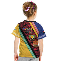 Love Torba PNG Day Kid T Shirt Together We Grow - Polynesian Pride