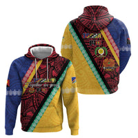 Love Torba PNG Day Zip Hoodie Together We Grow LT05 - Polynesian Pride