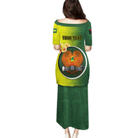 Personalized Papua New Guinea Oro Province Puletasi Mix Coat Of Arms Polynesian Pattern LT05 - Polynesian Pride