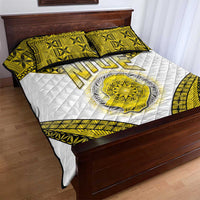 Niue The Rock Of Polynesia Quilt Bed Set Peniamina Gospel Day Yellow Version