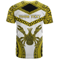 Personalised Niue The Rock Of Polynesia T Shirt Peniamina Gospel Day Yellow Version