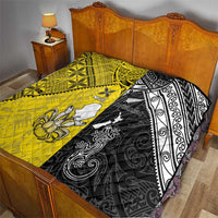 New Zealand Maori And Niue Hiapo Quilt Lizard And Coconut Crab Together