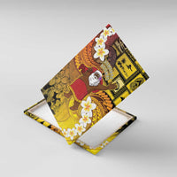 Papua New Guinea Retro Christmas Canvas Wall Art Hamamas Krismas - Polynesian Pride