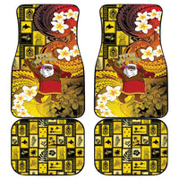 Papua New Guinea Retro Christmas Car Mats Hamamas Krismas - Polynesian Pride