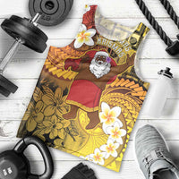 Papua New Guinea Retro Christmas Men Tank Top Hamamas Krismas - Polynesian Pride