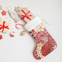 Tonga Christmas Stocking Kilisimasi Fiefia Retro Style Red - Polynesian Pride