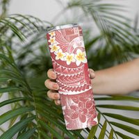 Tonga Christmas Skinny Tumbler Kilisimasi Fiefia Retro Style Red - Polynesian Pride