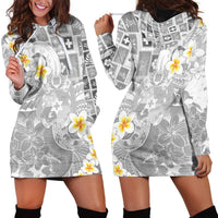 Tonga Christmas Hoodie Dress Kilisimasi Fiefia Retro Style White - Polynesian Pride