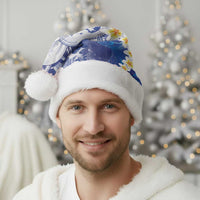 Federated States Of Micronesia Christmas Santa Hat Retro Style Bright Version - Polynesian Pride