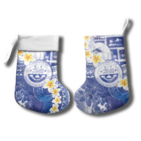 Federated States Of Micronesia Christmas Stocking Retro Style Bright Version - Polynesian Pride