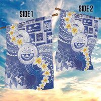 Federated States Of Micronesia Christmas Garden Flag Retro Style Bright Version - Polynesian Pride