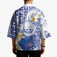 Federated States Of Micronesia Christmas Kimono Retro Style Bright Version - Polynesian Pride