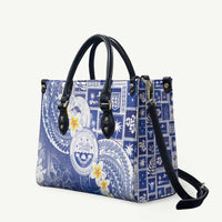 Federated States Of Micronesia Christmas Leather Bag Retro Style Bright Version - Polynesian Pride