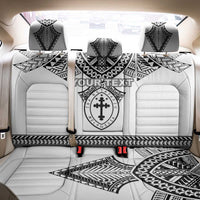 Personalised Melanesian Brotherhood Back Car Seat Cover With Tribal Pattern - Polynesian Pride