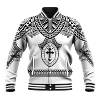 Personalised Melanesian Brotherhood Baseball Jacket With Tribal Pattern - Polynesian Pride