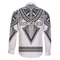Personalised Melanesian Brotherhood Family Matching Puletasi and Hawaiian Shirt With Tribal Pattern - Polynesian Pride