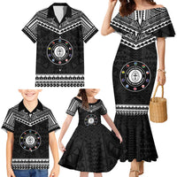 Personalised Melanesian Brotherhood Family Matching Mermaid Dress and Hawaiian Shirt Ministry Faith And Mission LT05 - Polynesian Pride
