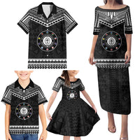 Personalised Melanesian Brotherhood Family Matching Puletasi and Hawaiian Shirt Ministry Faith And Mission LT05 - Polynesian Pride