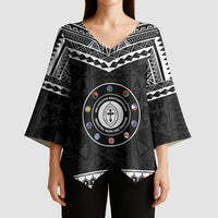 Personalised Melanesian Brotherhood Kimono Sleeve Blouse Ministry Faith And Mission - Polynesian Pride