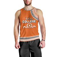Tonga School Tailulu College Men Tank Top Tribal Pattern LT6 - Polynesian Pride