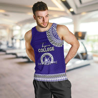 Tonga School Tupou College Men Tank Top Tribal Pattern LT6 - Polynesian Pride