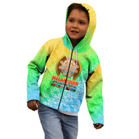 Melanesian Festival 2023 Kid Hoodie Fest'Napuan Colorful Style LT6 - Polynesian Pride