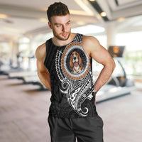 Polynesian Basset Hound Dog Men Tank Top Dog In My Heart LT6 - Polynesian Pride