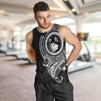 Polynesian Husky Dog Men Tank Top Dog In My Heart LT6 - Polynesian Pride