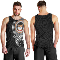 Polynesian Shiba Inu Dog Men Tank Top Dog In My Heart LT6 - Polynesian Pride