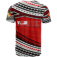 Custom Happy Fathers Day Tonga T Shirt I Love You Dad LT6 - Polynesian Pride