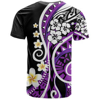 Plumeria Polynesian T Shirt Trending Purple LT6 - Polynesian Pride