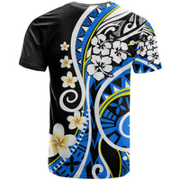 Plumeria Polynesian T Shirt Trending Blue LT6 - Polynesian Pride