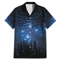 Matariki Te Tau Hou Māori Family Matching Mermaid Dress and Hawaiian Shirt New Zealand Starry Sky